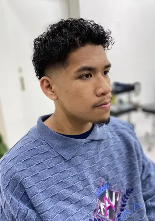 パーマ 断髪刈舞所属・大月 優汰のヘアスタイル