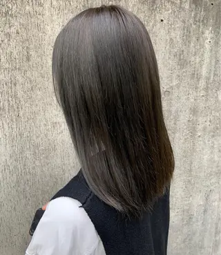 ミディアム カラー 🤍透明感/韓国風 🤍サクラギヒトミのヘアスタイル