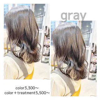 カラー 🌈艶カラーリスト 🌈井原円袈🌈のヘアスタイル