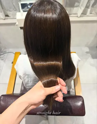 セミロング 平 有理のヘアスタイル