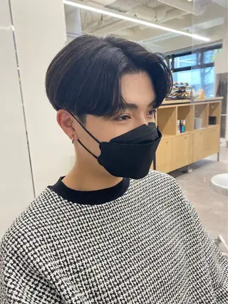 パーマ メンズ 黒田 雄斗のヘアスタイル
