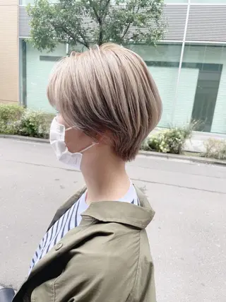 ショート カラー Blue所属・透明感カラー 🫰🏻💗 高橋舞のその他イメージ