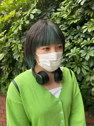ショート カラー 艶髪サラサラカラー 🌈前原健吾のヘアスタイル