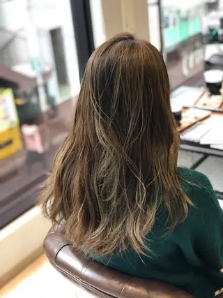 セミロング 💎エクステ専門店 BIZE梅田🇰🇷のヘアスタイル