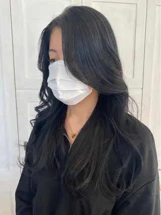 ロング mono.所属・南茨/ヘッドスパ /カット/momoのヘアスタイル