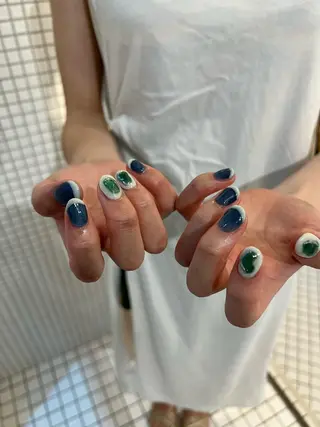 ネイル 【韓国ヘア・ネイル】 HINATA🍒のネイルデザイン