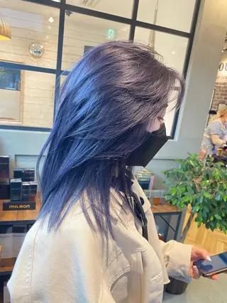 ミディアム 大内田 凌馬のヘアスタイル