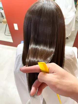 セミロング カラー D.log 大和西大寺店所属・川崎 雅大のヘアスタイル