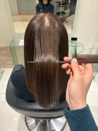 カラー 🫧🕊️艶カラー 🕊️🫧加藤沙梨のヘアスタイル