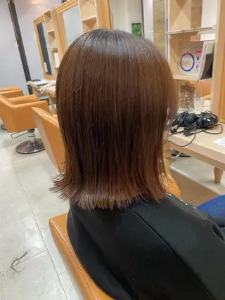 ミディアム 綾香 /透明感カラーのヘアスタイル