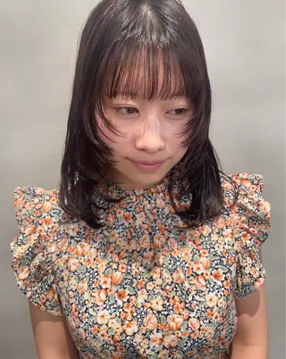 セミロング wewe: momoeのヘアスタイル