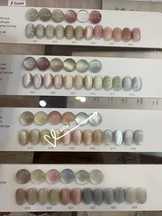 ネイル ネイルサロンキューティプティ所属・アワ ネイル池袋のネイルデザイン