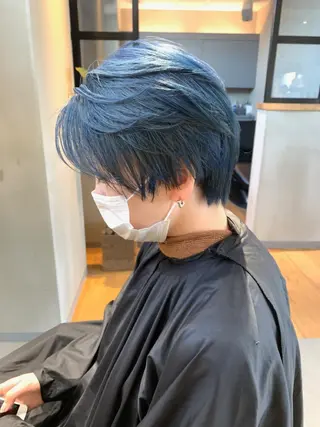 ショート カラー yuga/ パーマのヘアスタイル