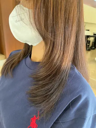 ロング 小幡 姫楽のヘアスタイル