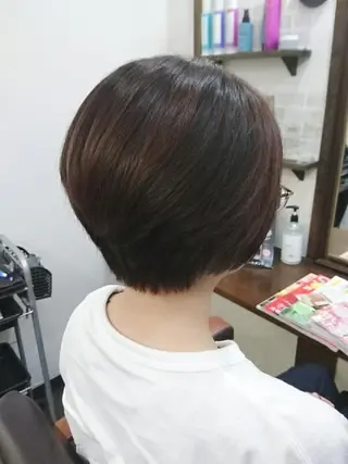 ショート Hair salon aima_ble(えま〜ぶる)所属・小西池 好美のヘアスタイル