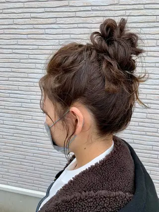 ヘアアレンジ foglia所属・foglia🌼 根本結衣のヘアスタイル
