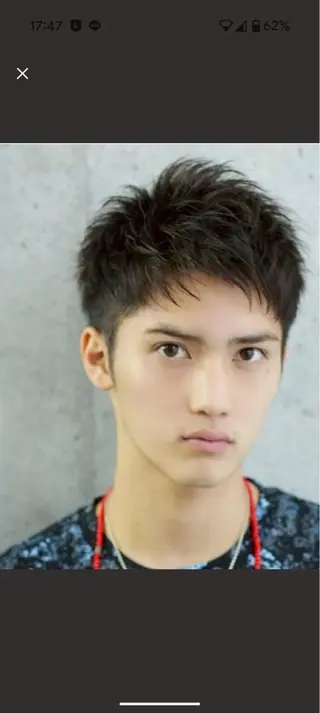 メンズ アイブロウWAX eri︎✿のヘアスタイル