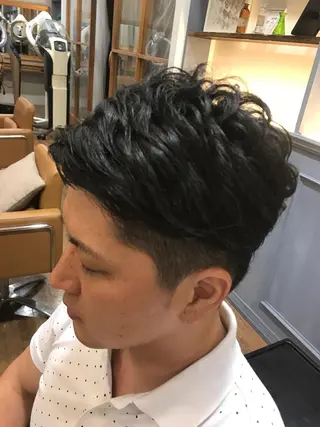 メンズ ひろせ かなのヘアスタイル