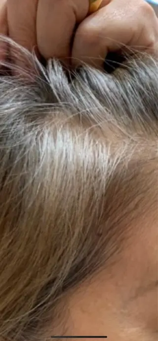 ミディアム カラー パーマ ヘアアレンジ メンズ BRAIDS💎愛子 大人ハイライト💎のヘアスタイル