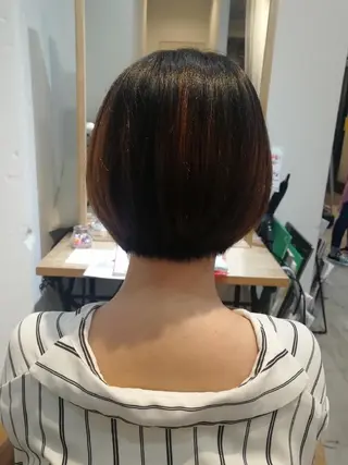 ショート hair make powder 薮本のヘアスタイル