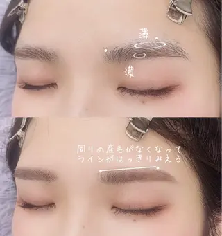 アイブロウ Heath所属・眉毛サロンHeath ヒースの眉毛・アイブロウイメージ