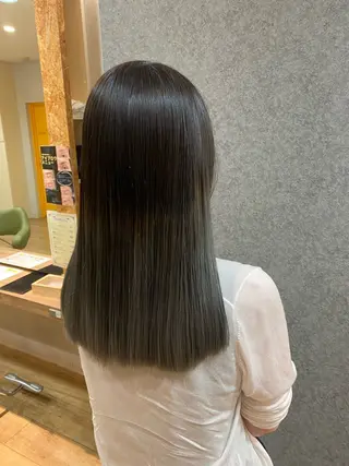 セミロング 👾徐 涛👾のヘアスタイル