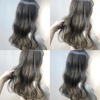 ロング sano sayakaのヘアスタイル
