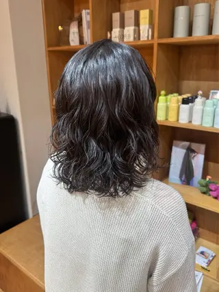 ショート パーマ 大橋 芽衣のヘアスタイル