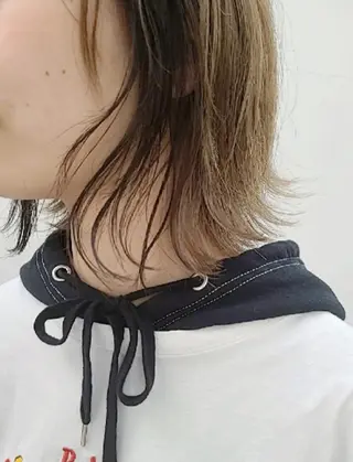 ミディアム カラー 【縮毛矯正/髪質改善 カラー】yumiのヘアスタイル