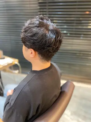 ショート メンズ ヨシダ フミノリのヘアスタイル