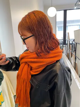 ショート カラー パーマ ボブ／パーマ指名 No. 1🍃れんとのヘアスタイル