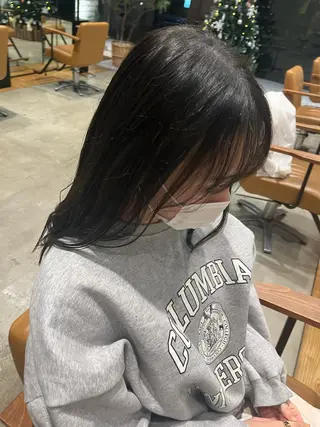 ミディアム カラー 夏海 大宮美容室のヘアスタイル
