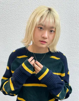 ミディアム CiNEMA daikanyama所属・透明感カラー🫧 今泉健太のヘアスタイル