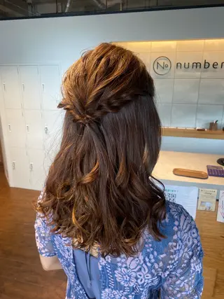 セミロング Number CHIHIROのヘアスタイル