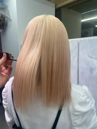 ミディアム ハイトーン/エクステ 🫧minamiのヘアスタイル