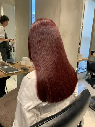 セミロング カラー ヘアアレンジ stylist ◎RUKI.のヘアスタイル