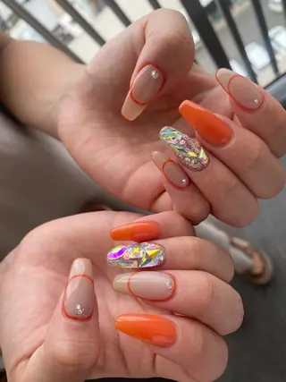 ネイル salon_de_ sayoリゼラ布施のネイルデザイン