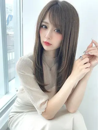 ロング nolla（ノーラ）所属・YOKOI SHINJIのヘアスタイル