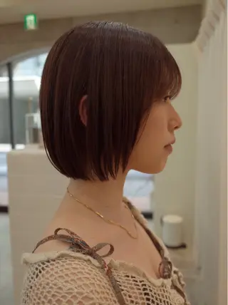 ショート カラー ウルフ、ボブ美容師 今井のヘアスタイル