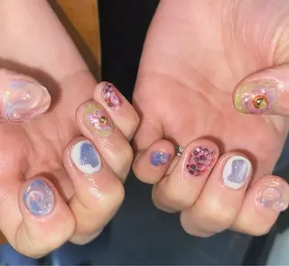 メンズ ネイル akari✨ 韓国風、メンズネイルのネイルデザイン