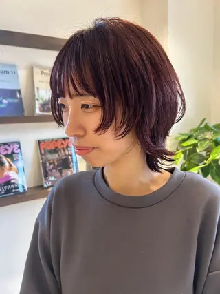 ショート カラー Riches by ENVY 西宮北口【リシェス バイ エンヴィー】所属・カラーリスト IKUHOのヘアスタイル