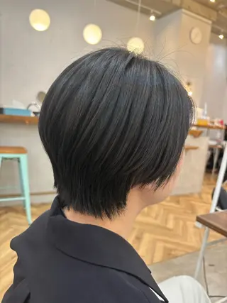 ショート ROMMY.所属・大木 華のヘアスタイル