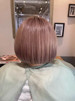 ショート 田中 志織のヘアスタイル