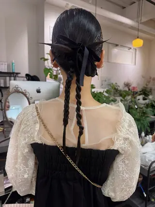 ロング ヘアアレンジ ooit所属・ooit 【オーイット】のヘアスタイル