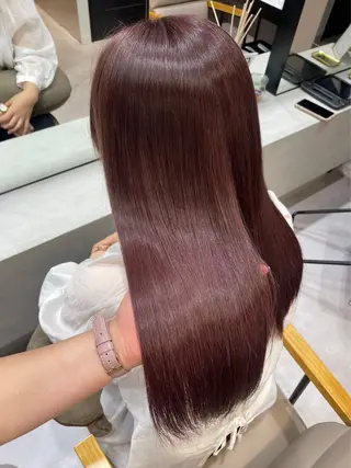 セミロング カラー ボブ｜ショート 特化｜Hinaのヘアスタイル