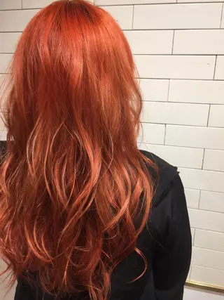 ロング カラー トップスタイリスト 👑田添幹宜のヘアスタイル