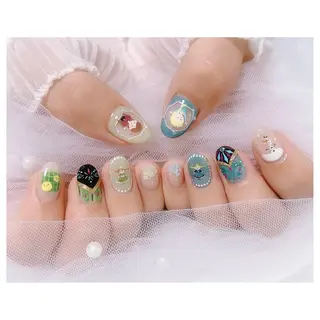 ネイル nail studio qute所属・Nailist Kitaniのネイルデザイン