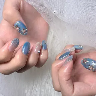 ネイル COSMOS モカのネイルデザイン