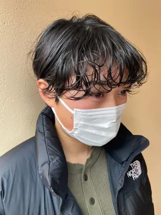 パーマ hair  bh.maara所属・bh.maara デザイン／ハイトーンのヘアスタイル