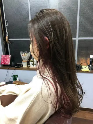 ロング カラー 🌈美髪✂︎艶色🎨 頭皮改善🍀TAKUのヘアスタイル